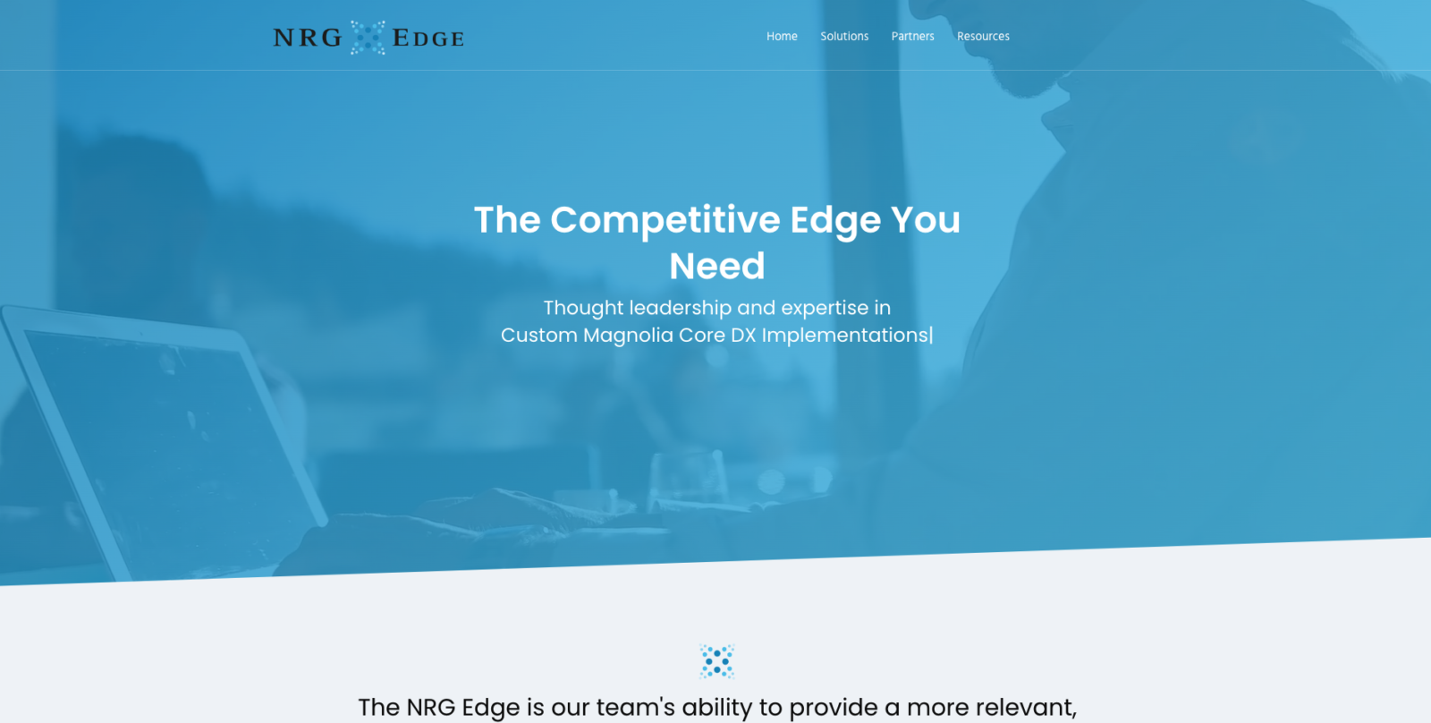 NRG Edge - website